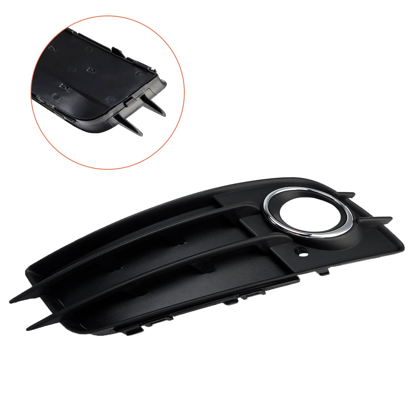 Griglia di copertura fendinebbia lato sinistro per Audi A4 B8 S-Line S4 2008-2012