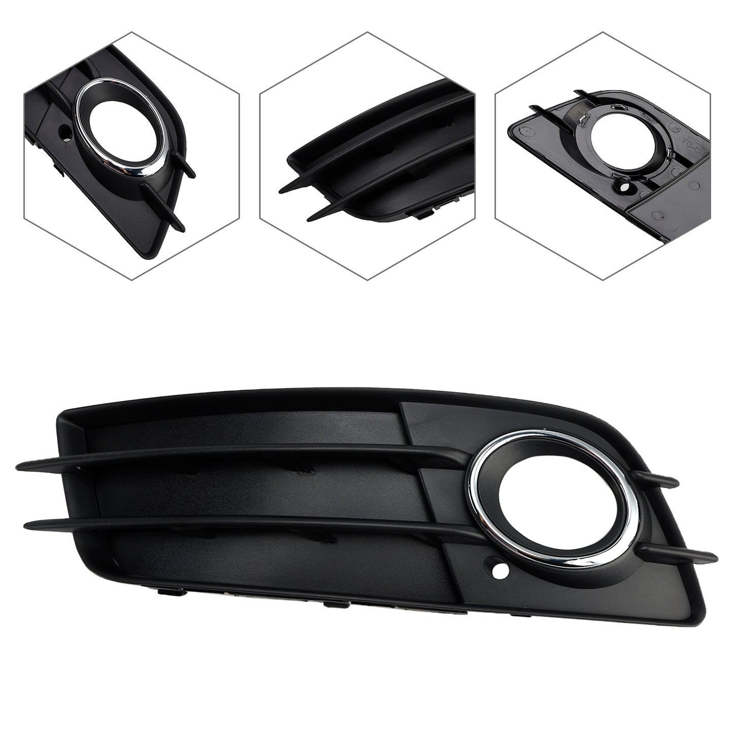 Griglia di copertura fendinebbia lato sinistro per Audi A4 B8 S-Line S4 2008-2012