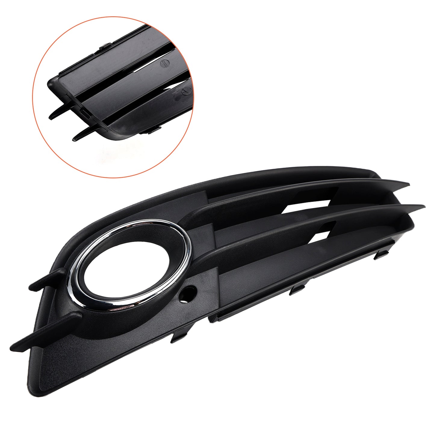 Griglia di copertura fendinebbia lato destro per Audi A4 B8 S-Line S4 2008-2012