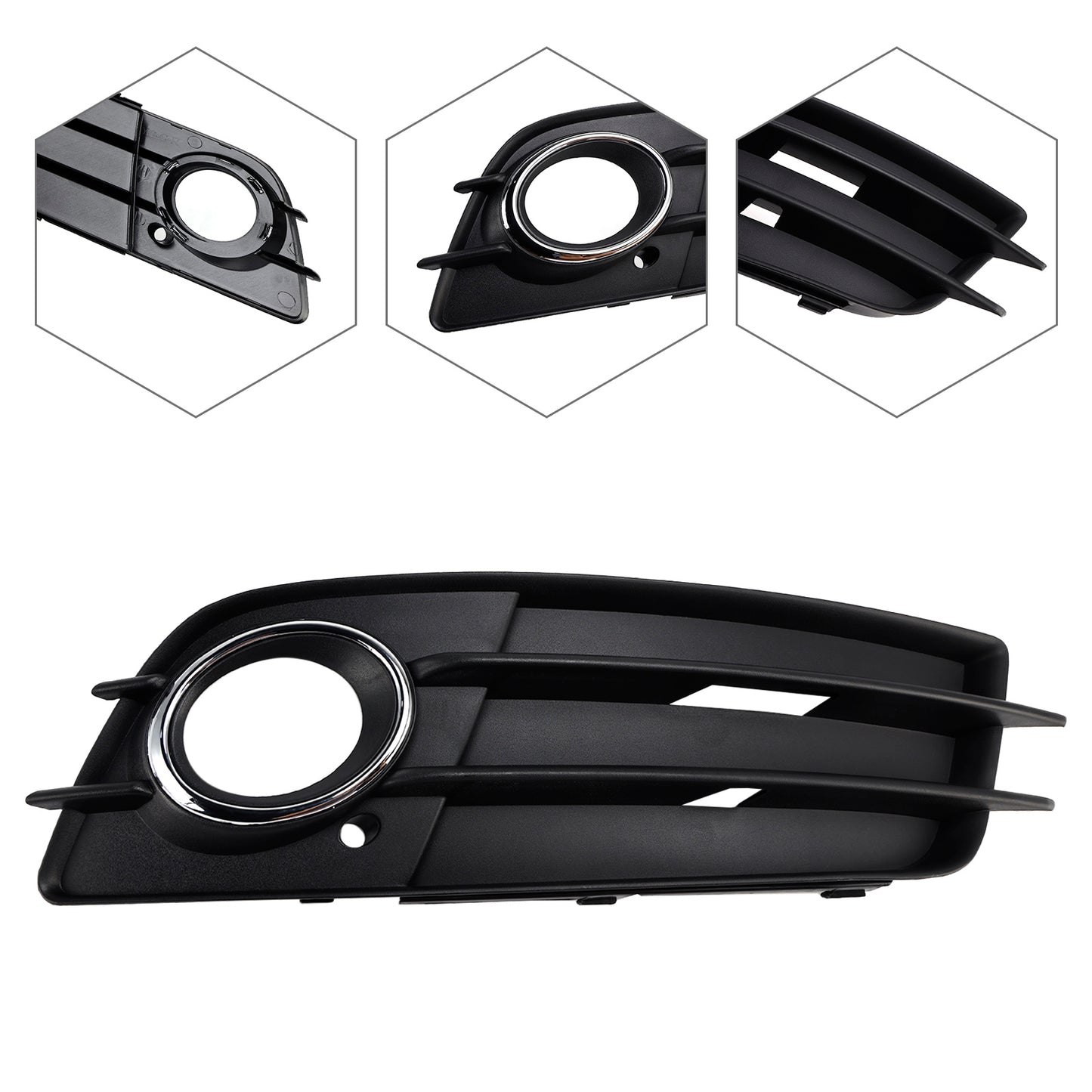 Griglia di copertura fendinebbia lato destro per Audi A4 B8 S-Line S4 2008-2012