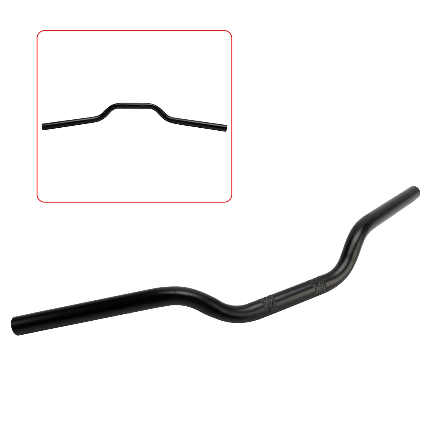 1 Manubrio Tracker da 25 mm Drag Bar per Harley Sportster XL 883 1200 Generico