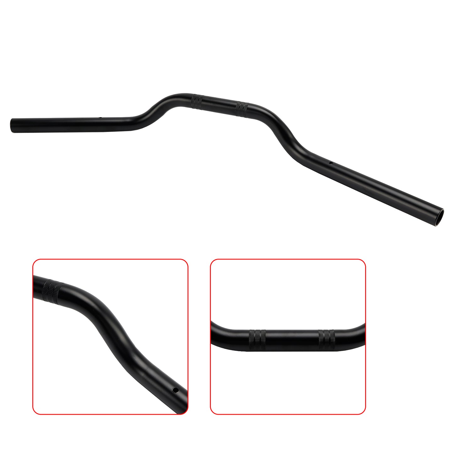 1 Manubrio Tracker da 25 mm Drag Bar per Harley Sportster XL 883 1200 Generico