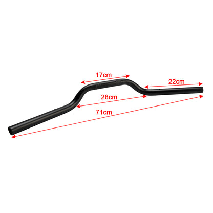 1 Manubrio Tracker da 25 mm Drag Bar per Harley Sportster XL 883 1200 Generico