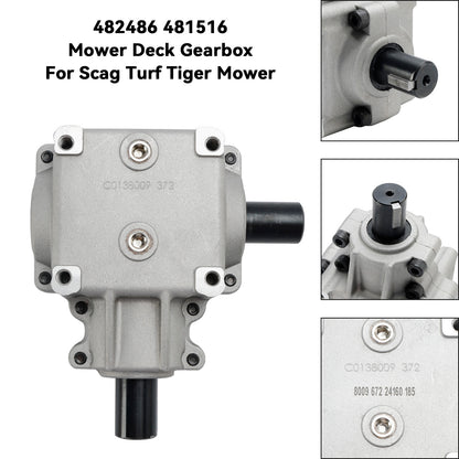 Gruppo riduttore piatto tosaerba 482486 481516 per tosaerba Scag Turf Tiger