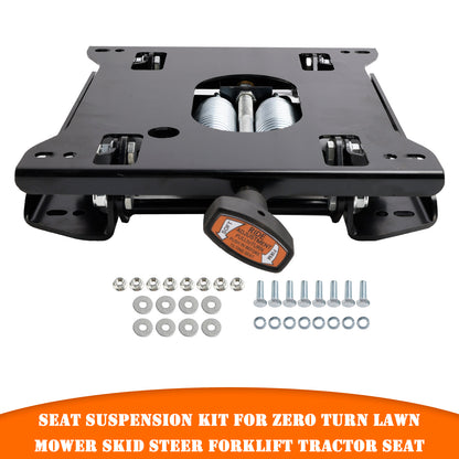 Kit di sospensione del sedile per trattore, tosaerba, carrello elevatore e minipala con raggio di sterzata zero