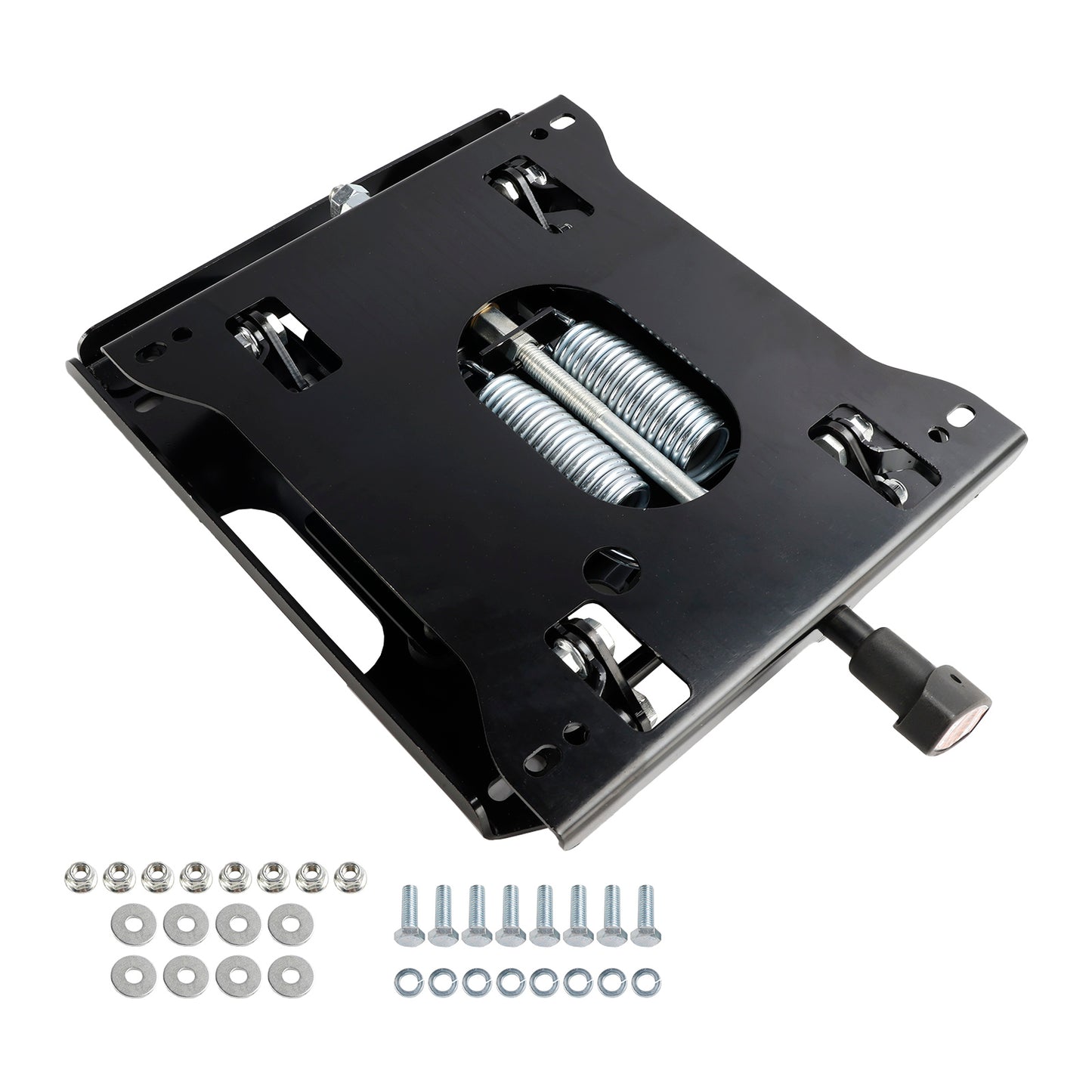 Kit di sospensione del sedile per trattore, tosaerba, carrello elevatore e minipala con raggio di sterzata zero