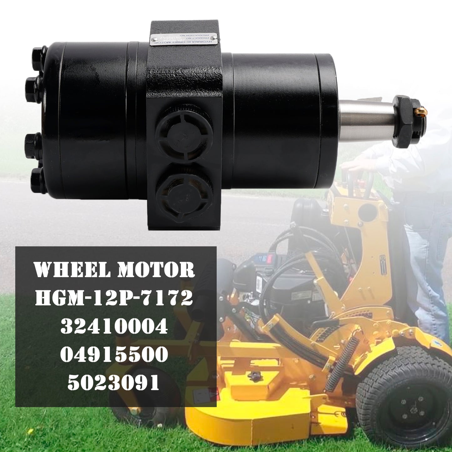 HGM-12P-7172 32410004 Motore ruota per Hydro Gear Snapper Great Dane Lawn Mowers