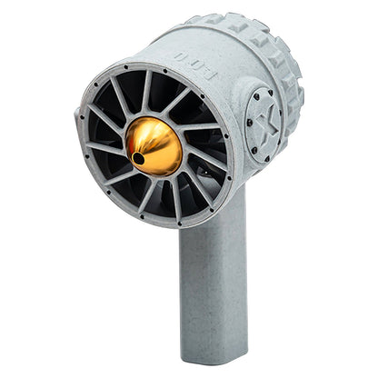 Set di ventole a 12 pale Ventilatore a turbina violenta Soffiatore di polvere industriale Turbofan Bianco