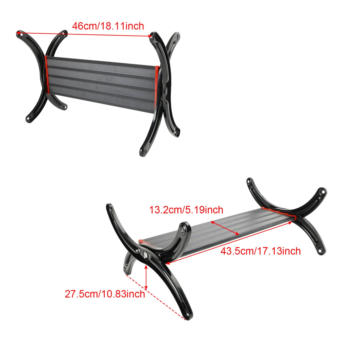 Scala elettrica per soffitta Gradini estesi 1 sezione 27,5 cm Altezza 10,8 pollici Sostituisci