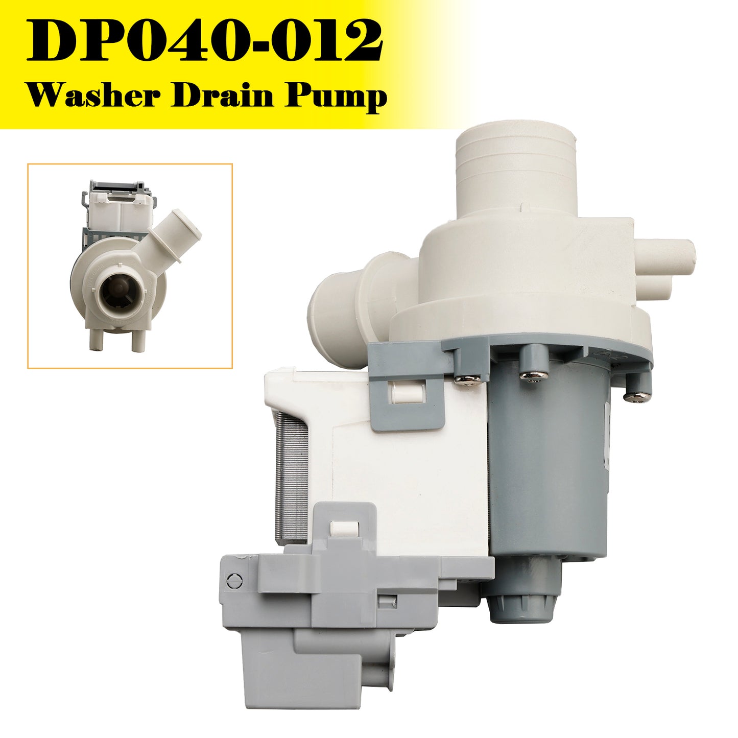 DP040-012 4681EA1007A Pompa di scarico lavatrice per LG Lavatrice Sostituisce 2649379 AP5672914 220V