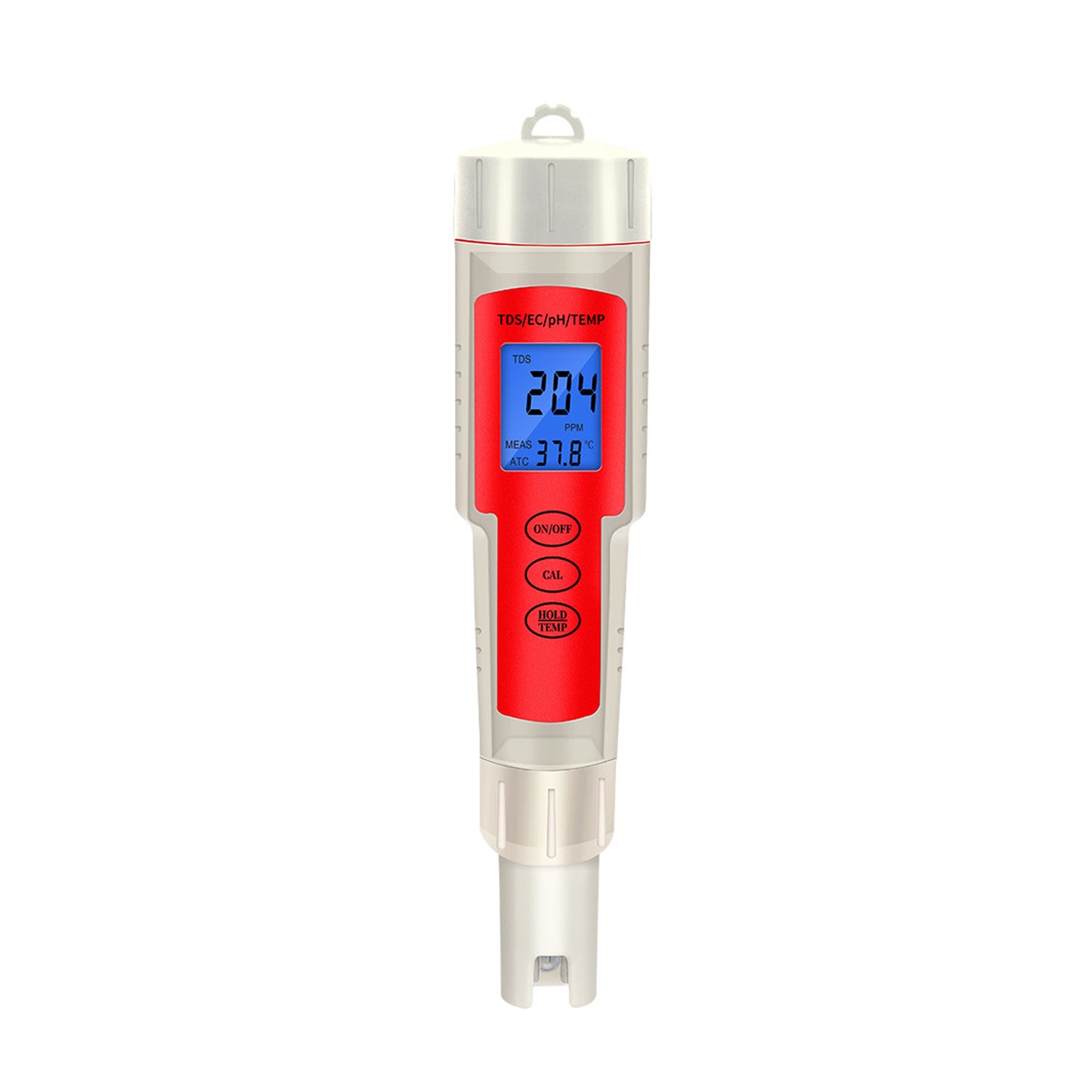 Tester per analisi della qualità dell'acqua con penna digitale 4In1 PH/TDS/EC/temperatura