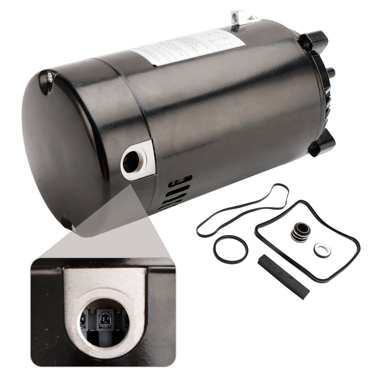 Kit di sostituzione del motore e della guarnizione della pompa della piscina UST1102 per la super pompa Hayward Max Flow