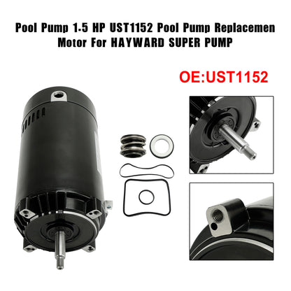 Pompa per piscina Motore di sostituzione pompa per piscina UST1152 da 1,5 HP per HAYWARD SUPER PUMP