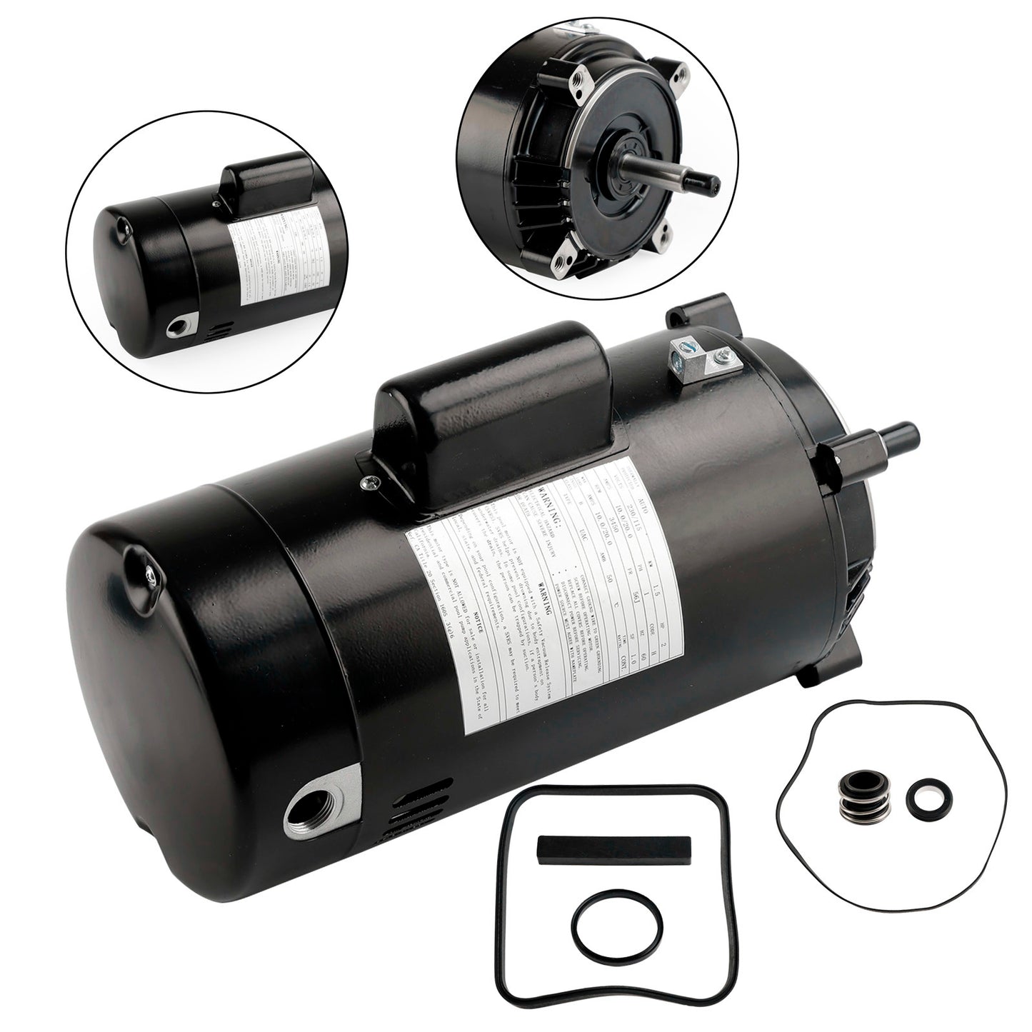 Motore pompa piscina SP2615X20 UST1202 per pompa Hayward Super 2 HP con GO-KIT-3