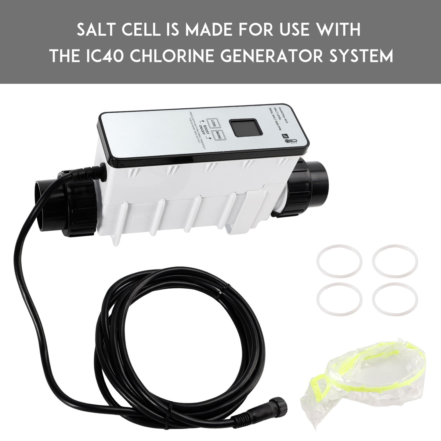 Generatore di cloro a celle di sale di ricambio IC40 EC-520555 per piscine interrate