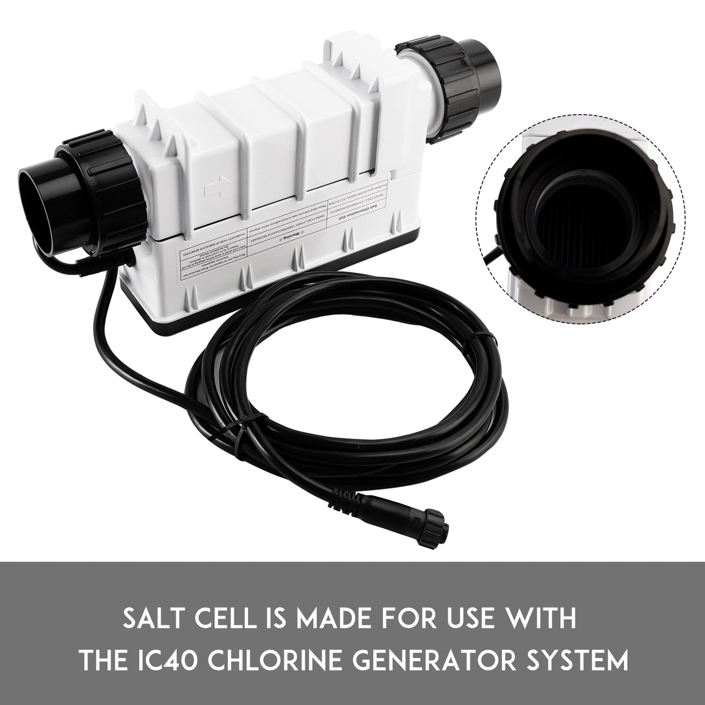 Generatore di cloro a celle di sale di ricambio IC40 EC-520555 per piscine interrate