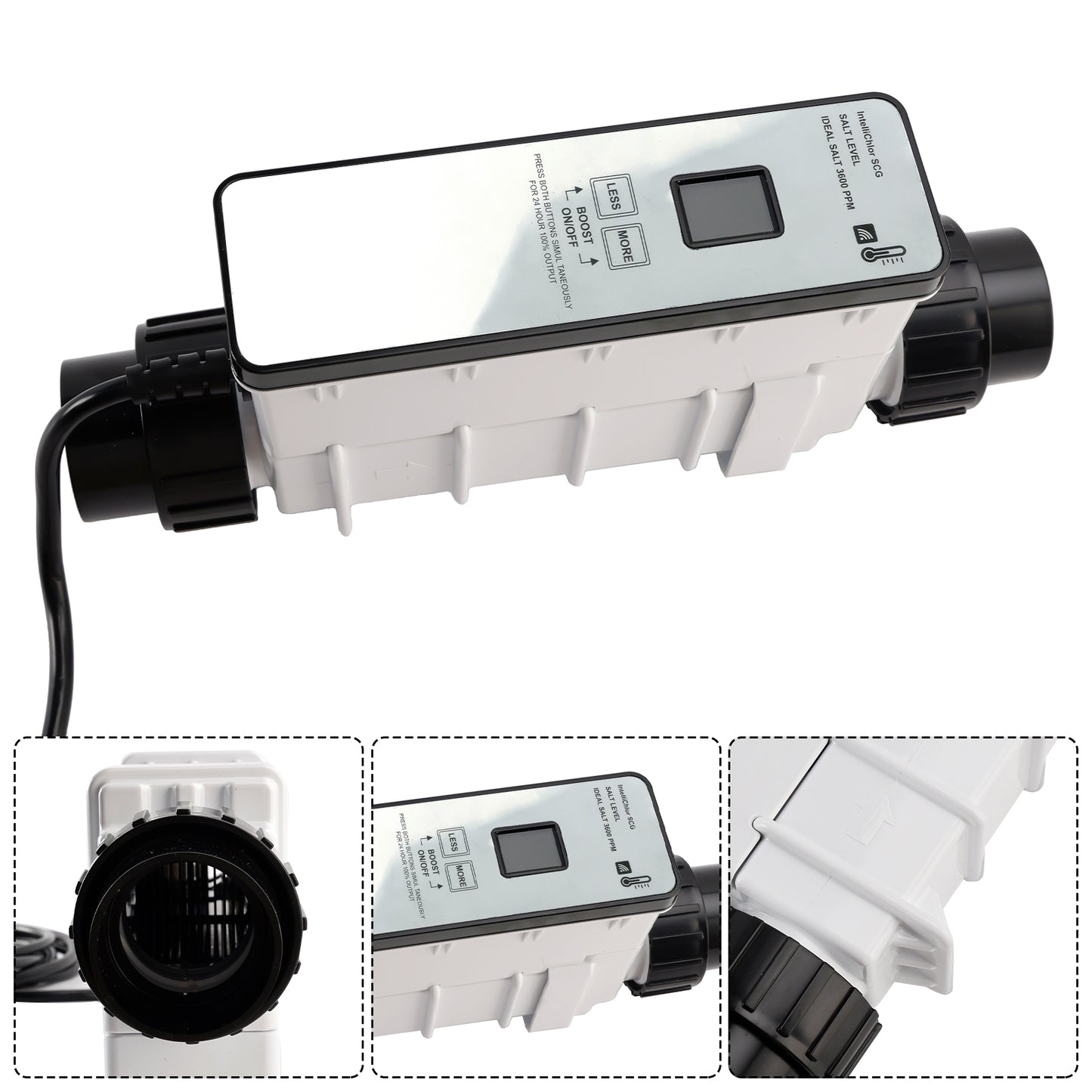 Generatore di cloro a celle di sale di ricambio IC40 EC-520555 per piscine interrate