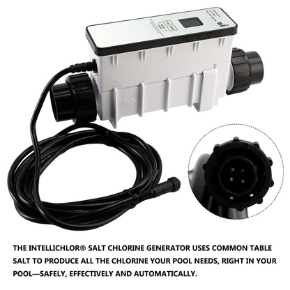 IC20 EC-520554 Cloratore di sale disinfettante per piscine di acqua salata da 20.000 galloni