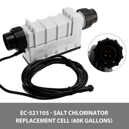 Generatore di cloro a celle di sale EC-521105 IC60 Sistemi di celle di sale di ricambio