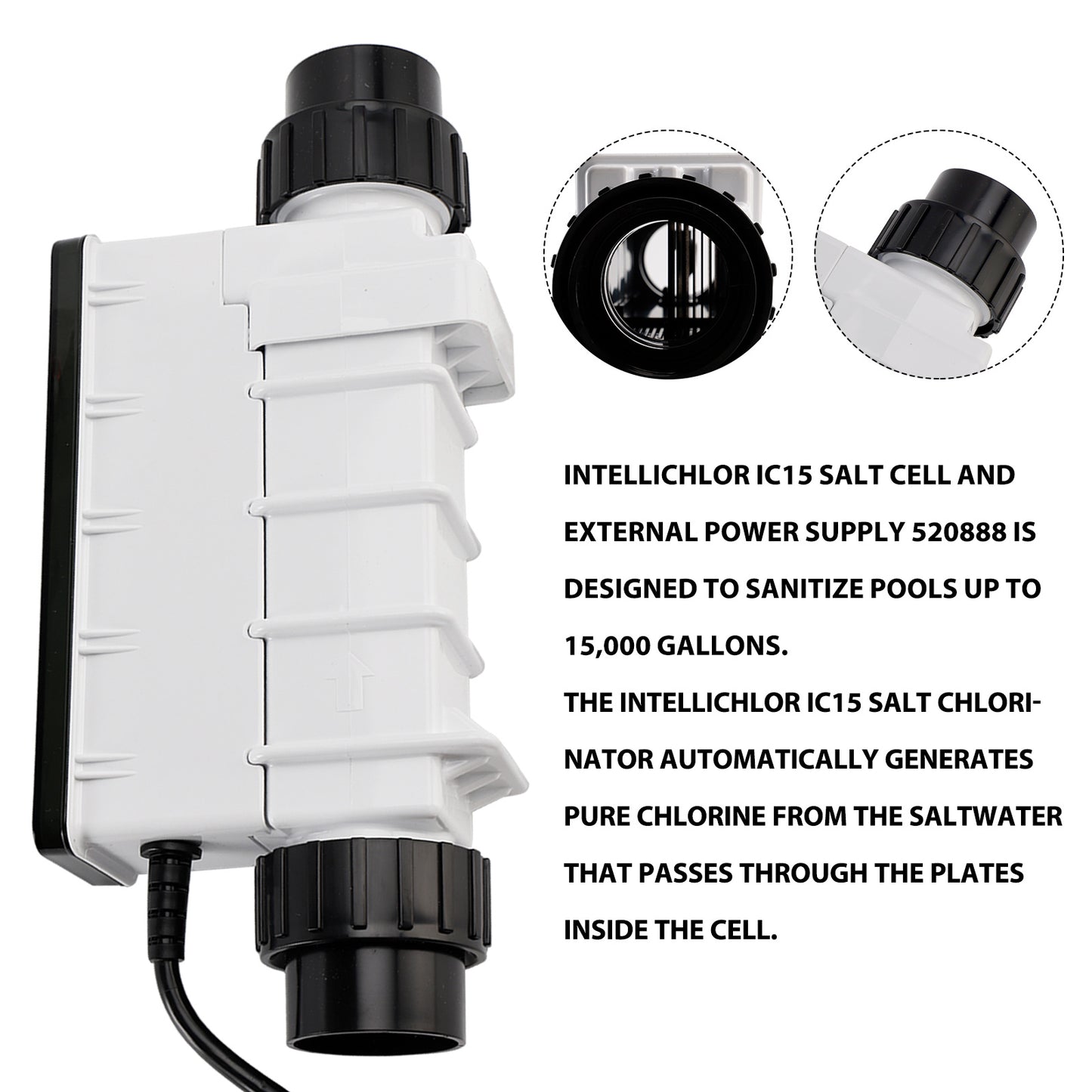 Generatore di cloro a celle di sale IC15 EC-520888 Sistemi di celle di sale di ricambio
