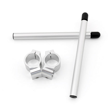 Manubrio Clip-On Universale per Moto 35 37 41 43 45 46 48 50 51 52 53 54 mm Generico