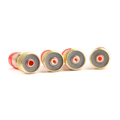30Pcs TIG Welding Stubby Gas Lens Pyrex Cup Kit Adatto per torcia Tig WP-17/18/26
