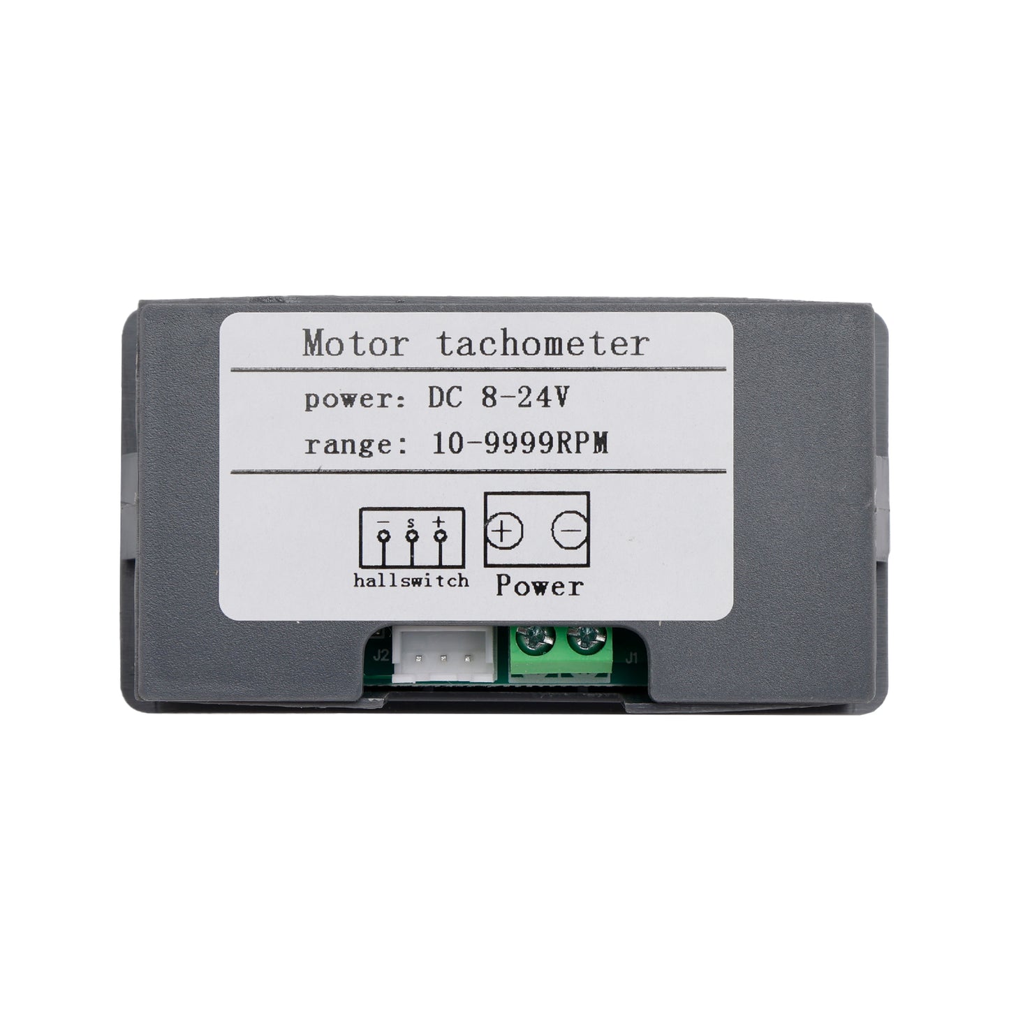 Contagiri 4 LED digitale Tach RPM Speed Meter + Sensore interruttore di prossimità Hall NPN