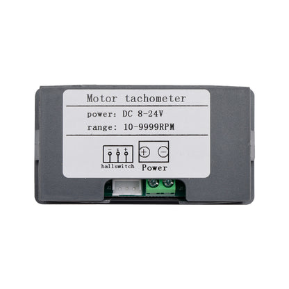 Contagiri 4 LED digitale Tach RPM Speed Meter + Sensore interruttore di prossimità Hall NPN