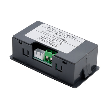 Contagiri 4 LED digitale Tach RPM Speed Meter + Sensore interruttore di prossimità Hall NPN