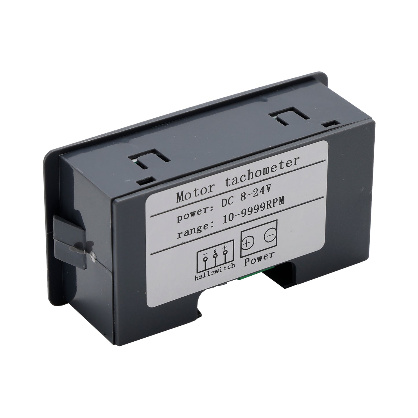 Contagiri 4 LED digitale Tach RPM Speed Meter + Sensore interruttore di prossimità Hall NPN