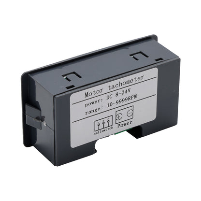 Contagiri 4 LED digitale Tach RPM Speed Meter + Sensore interruttore di prossimità Hall NPN