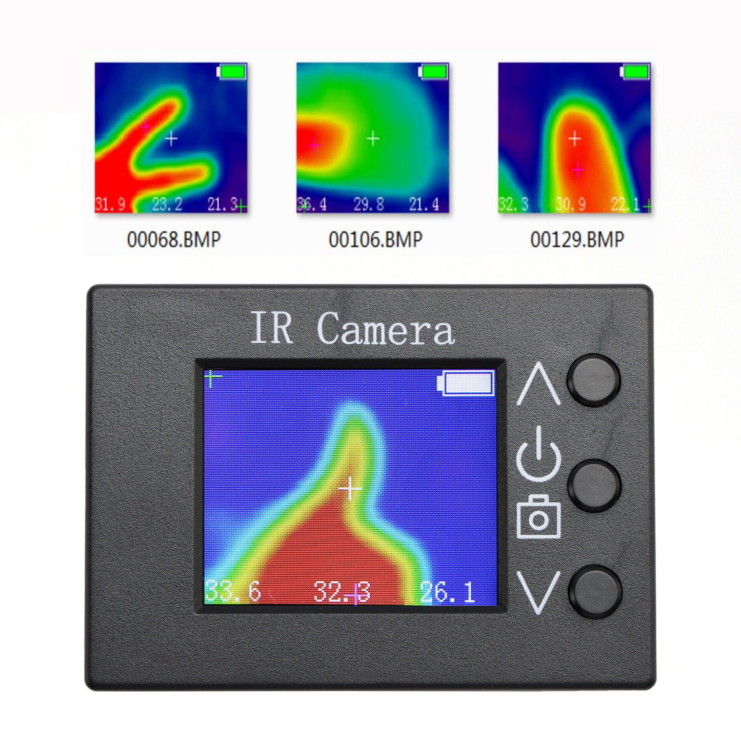 Termocamera digitale a infrarossi MLX90640 32x24 Termocamera con display TFT da 1,8"