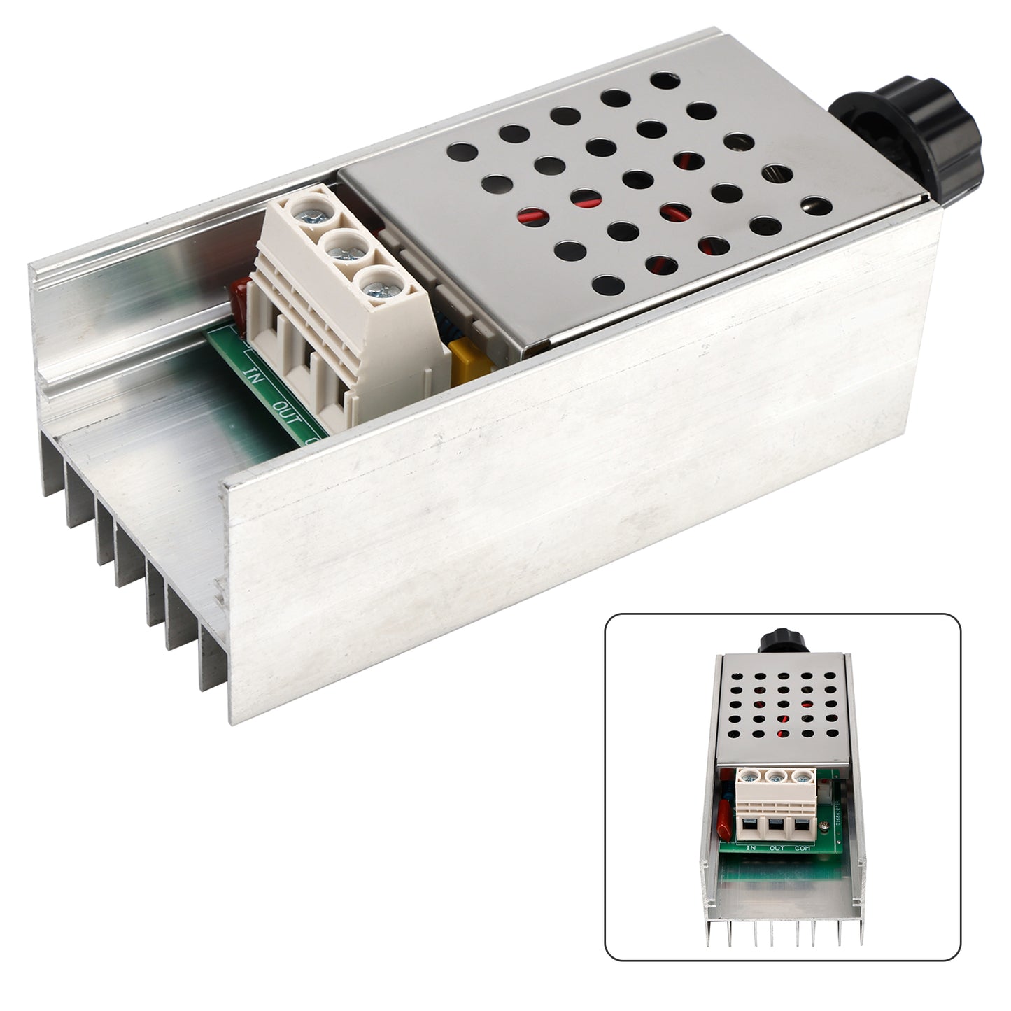 AC 110-220V 10000W SCR Regolatore di velocità del motore Volt Regolatore Dimmer Termostato