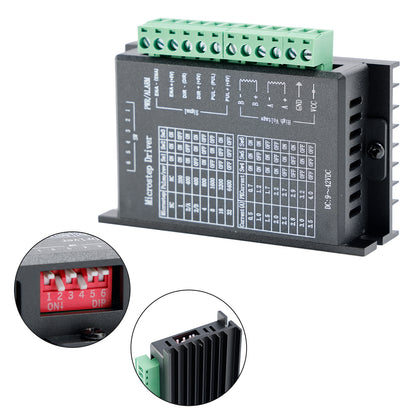Driver motore passo-passo TB6600 4A DC9-40V per motore Nema 17 Nema 23 42/57/86