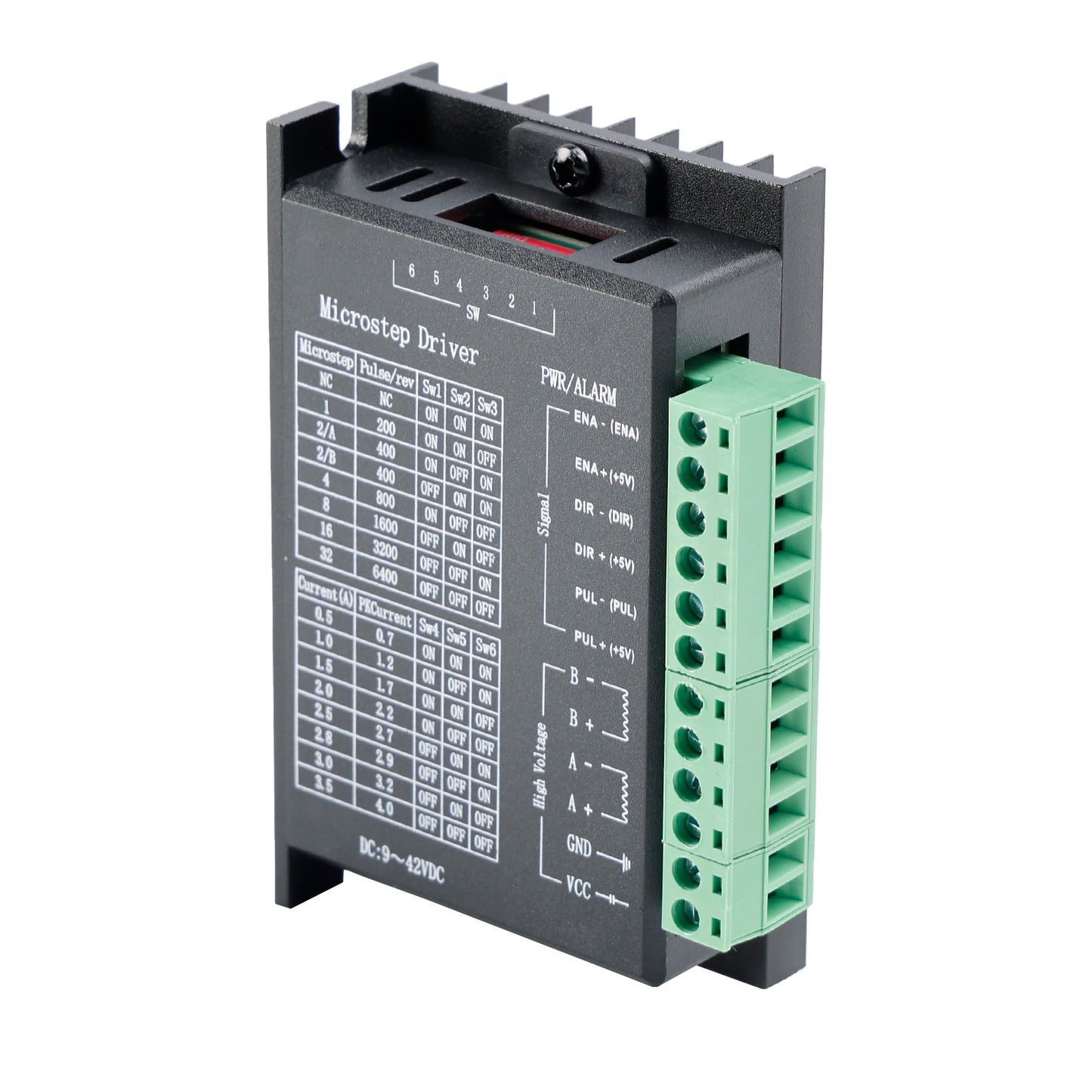 Driver motore passo-passo TB6600 4A DC9-40V per motore Nema 17 Nema 23 42/57/86