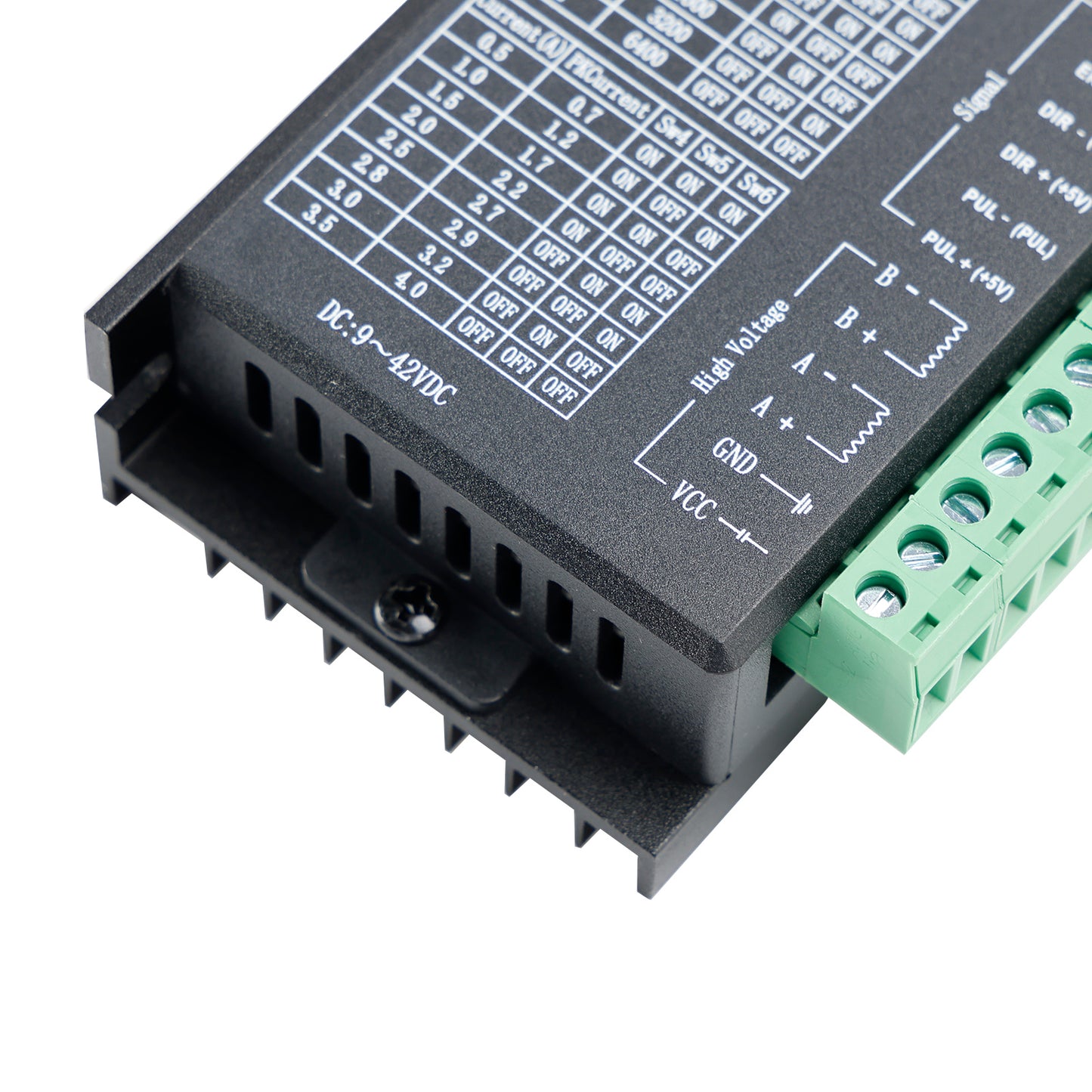 Driver motore passo-passo TB6600 4A DC9-40V per motore Nema 17 Nema 23 42/57/86
