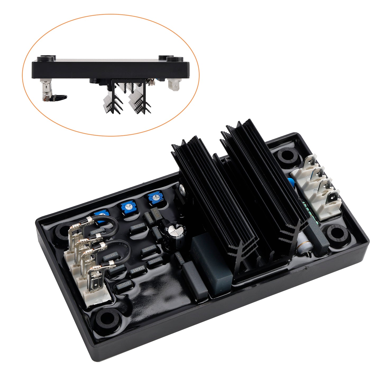 Regolatore automatico di tensione AVR R230 compatibile con generatore Leroy Somer