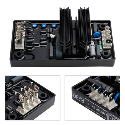 Regolatore automatico di tensione AVR R230 compatibile con generatore Leroy Somer