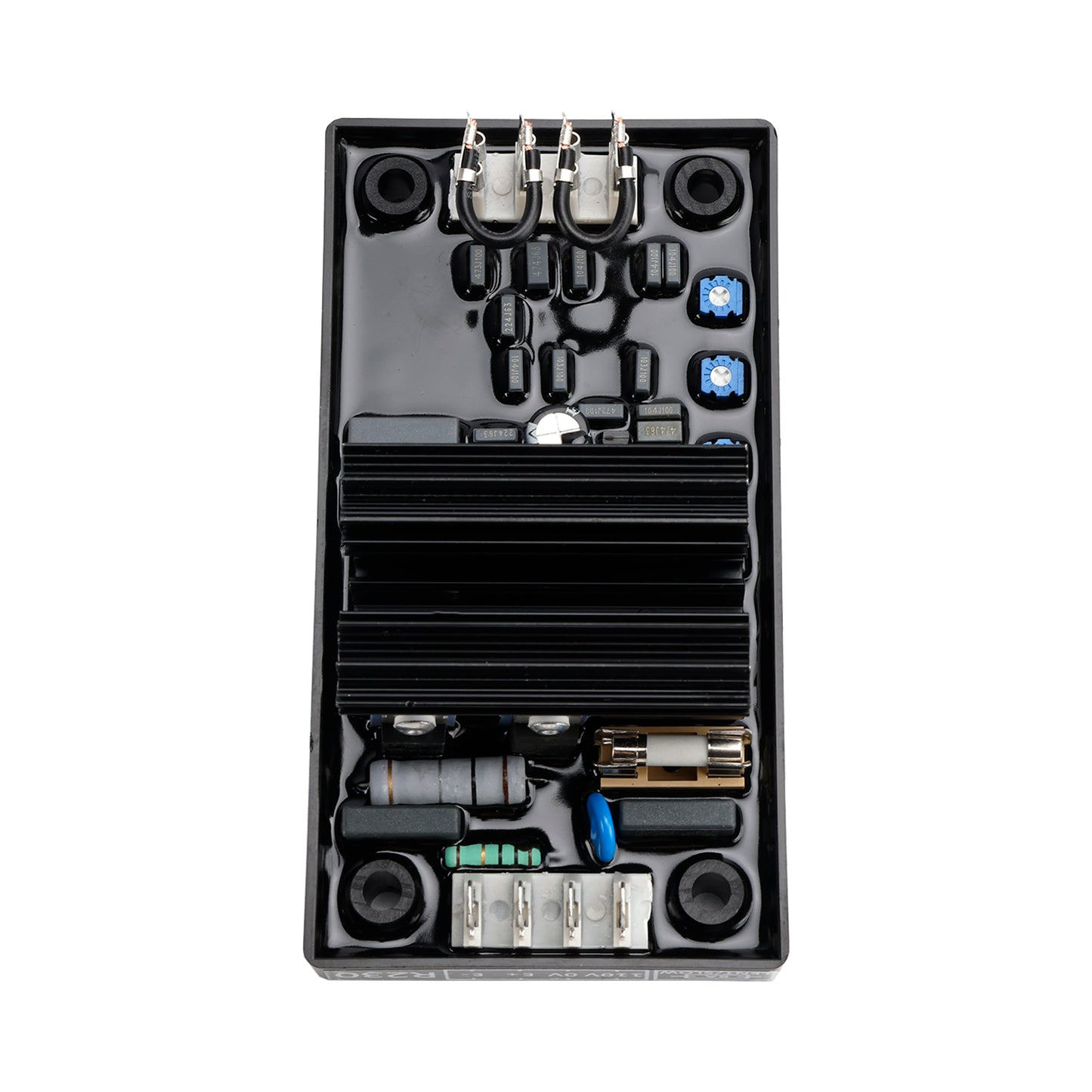 Regolatore automatico di tensione AVR R230 compatibile con generatore Leroy Somer