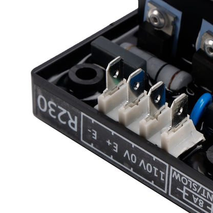Regolatore automatico di tensione AVR R230 compatibile con generatore Leroy Somer