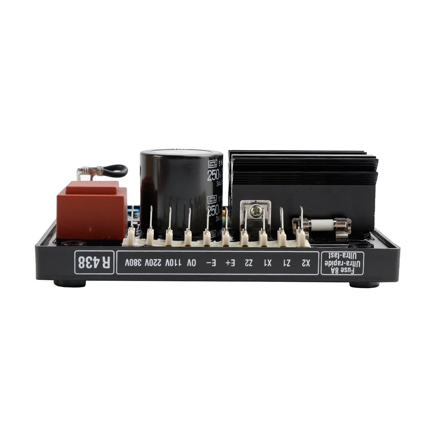 Regolatore di tensione automatico AVR R438 compatibile con generatore Leroy Somer