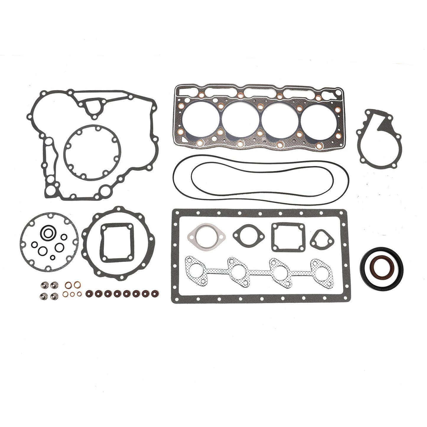 Completo testata + kit guarnizioni per Kubota V1505 V1505D 1G091-03044