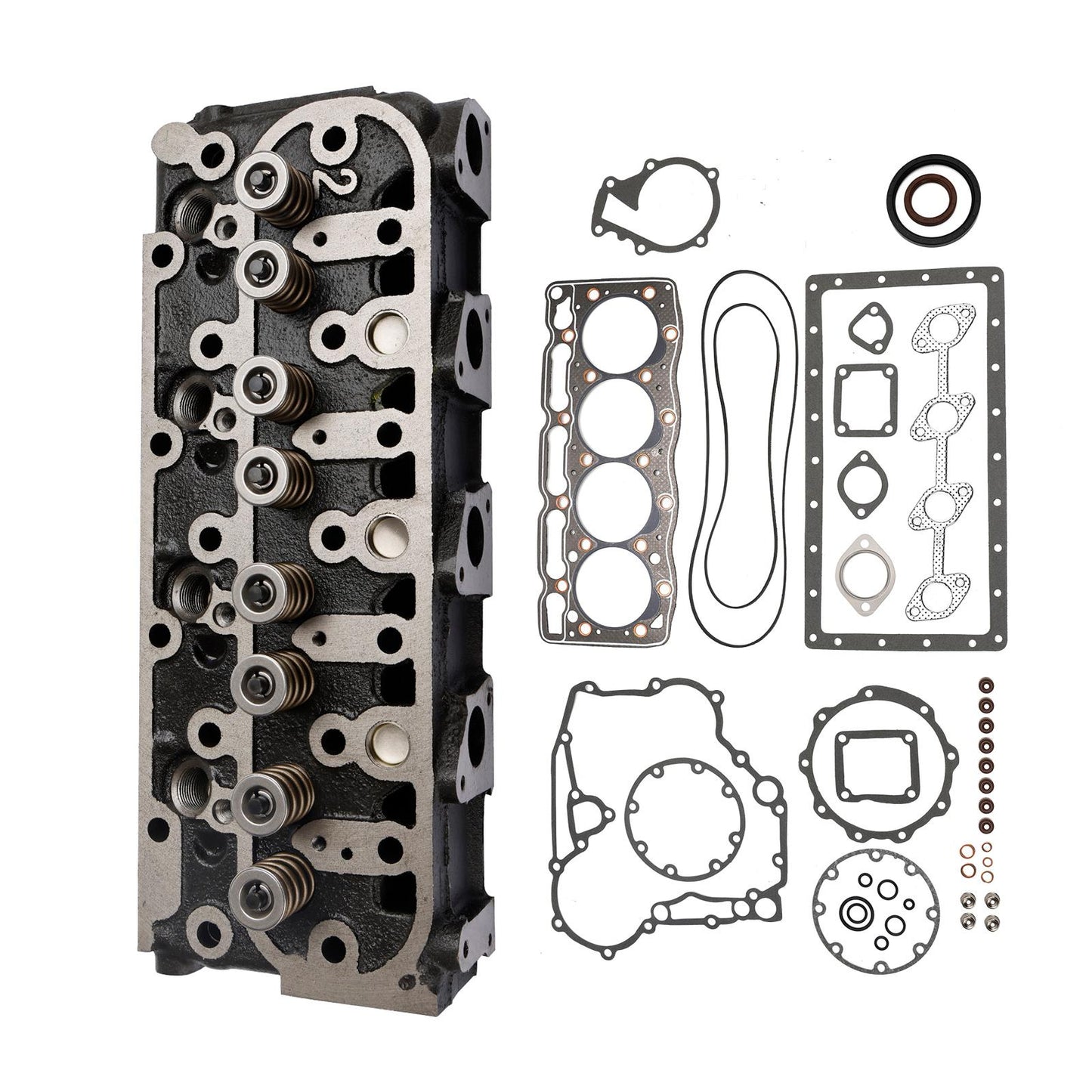 Completo testata + kit guarnizioni per Kubota V1505 V1505D 1G091-03044