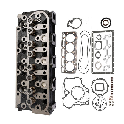 Completo testata + kit guarnizioni per Kubota V1505 V1505D 1G091-03044