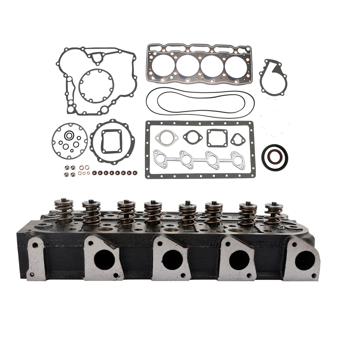 Completo testata + kit guarnizioni per Kubota V1505 V1505D 1G091-03044