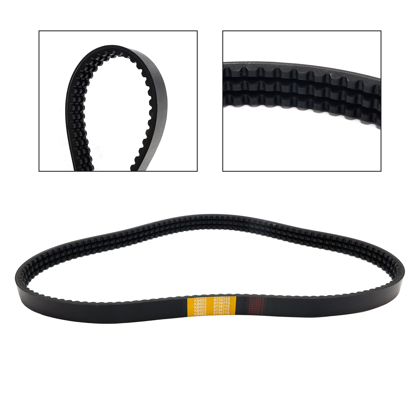 6736775 Cinghia di trasmissione per caricatore Bobcat 753 S130 S150 S160 S175 S185 S205 T140