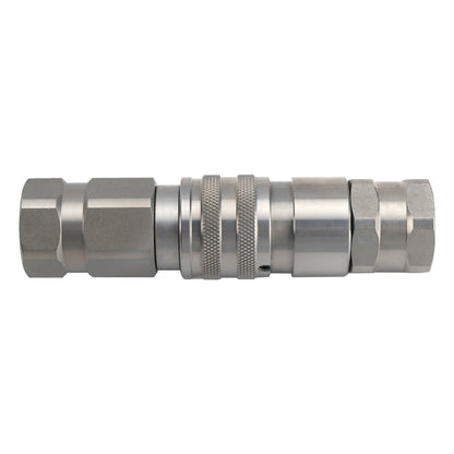 Kit attacco idraulico a faccia piatta KV14216 AT312470 per John Deere 250 315 326D