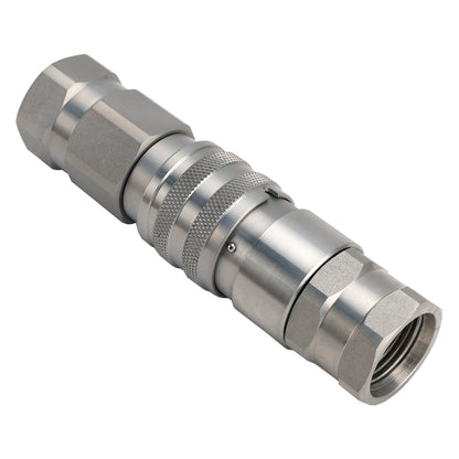 Kit attacco idraulico a faccia piatta KV14216 AT312470 per John Deere 250 315 326D