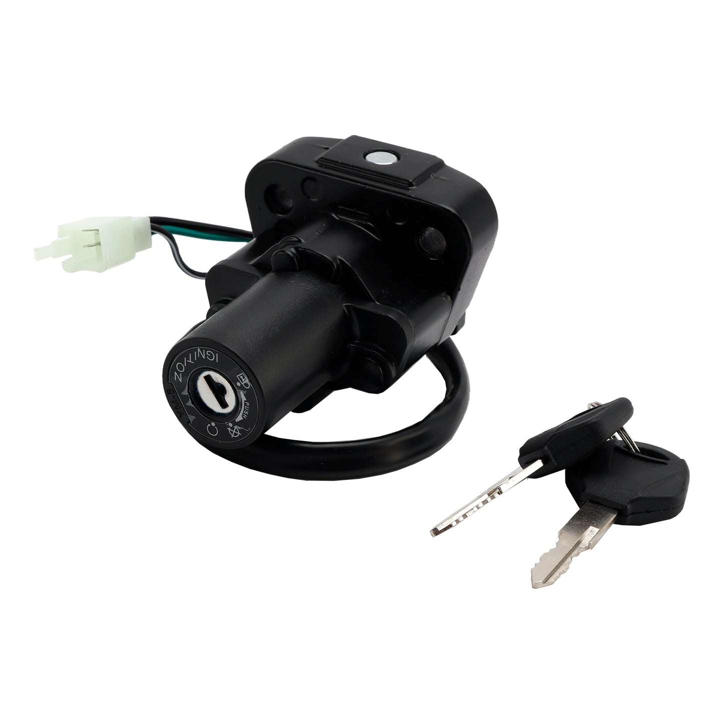 Areyourshop Interruttore di accensione e chiavi adatte per Yamaha Serow 225 XT225 TT-R TTR225 1995-2004
