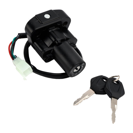 Areyourshop Interruttore di accensione e chiavi adatte per Yamaha Serow 225 XT225 TT-R TTR225 1995-2004